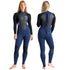 C-Skins Element Women's 3:2mm Wetsuit - Bluestone/Lilac/Black