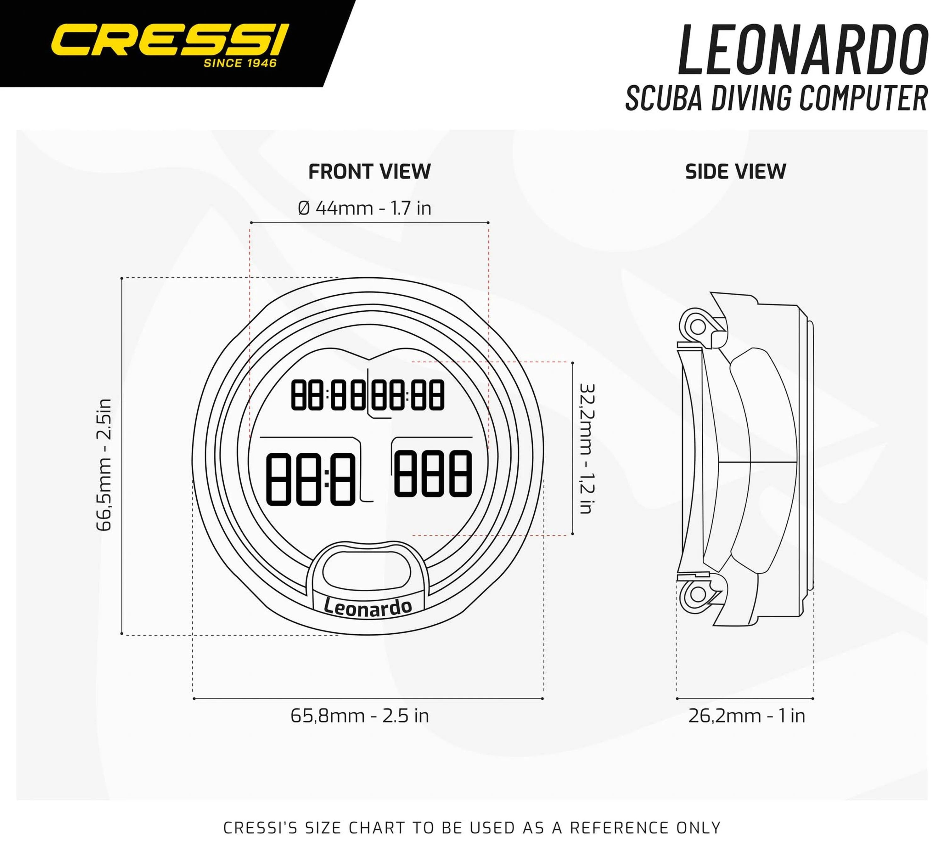 Cressi Leonardo 2.0 Dive Computer