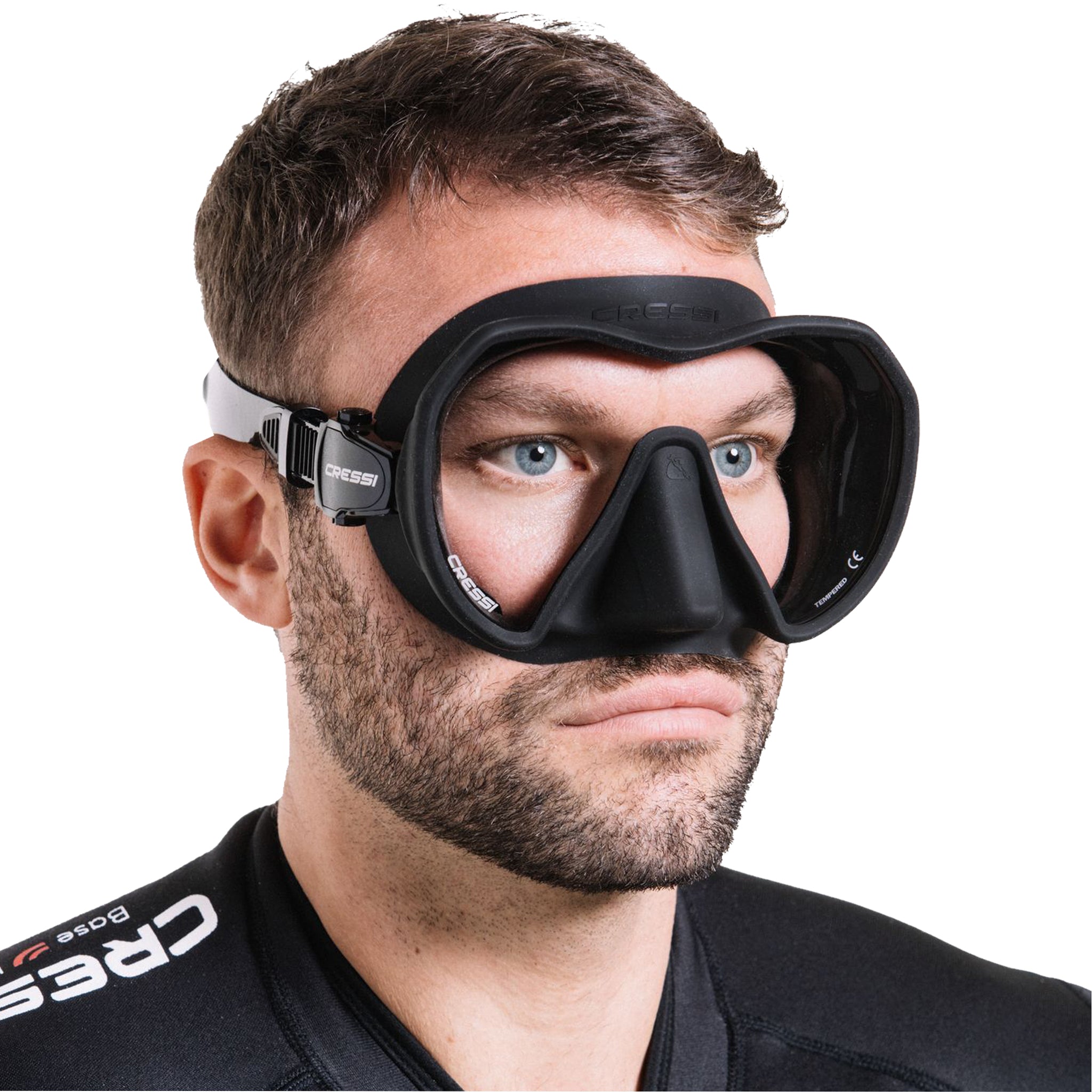 Cressi Z1 Mask | Black in use