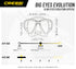 Cressi Big Eyes Evolution mask | Dimensions graphic
