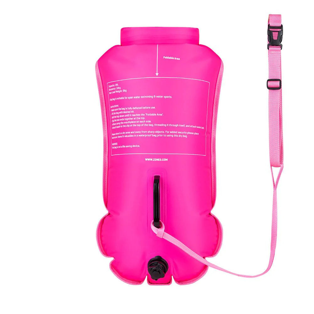 Zone3 Recycled Safety Buoy/Dry Bag 28L