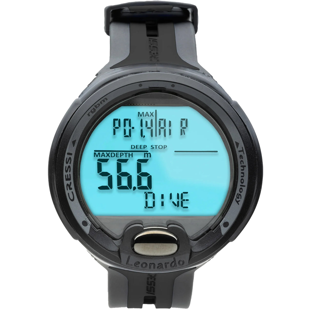 Cressi Leonardo 2.0 Dive Computer | Black/Grey