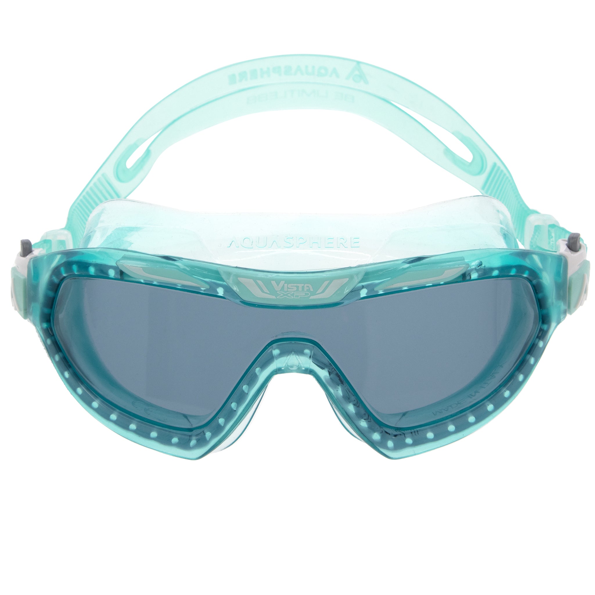 Aquasphere Vista XP Swimming Goggles Mask Smoke Tinted Lenses