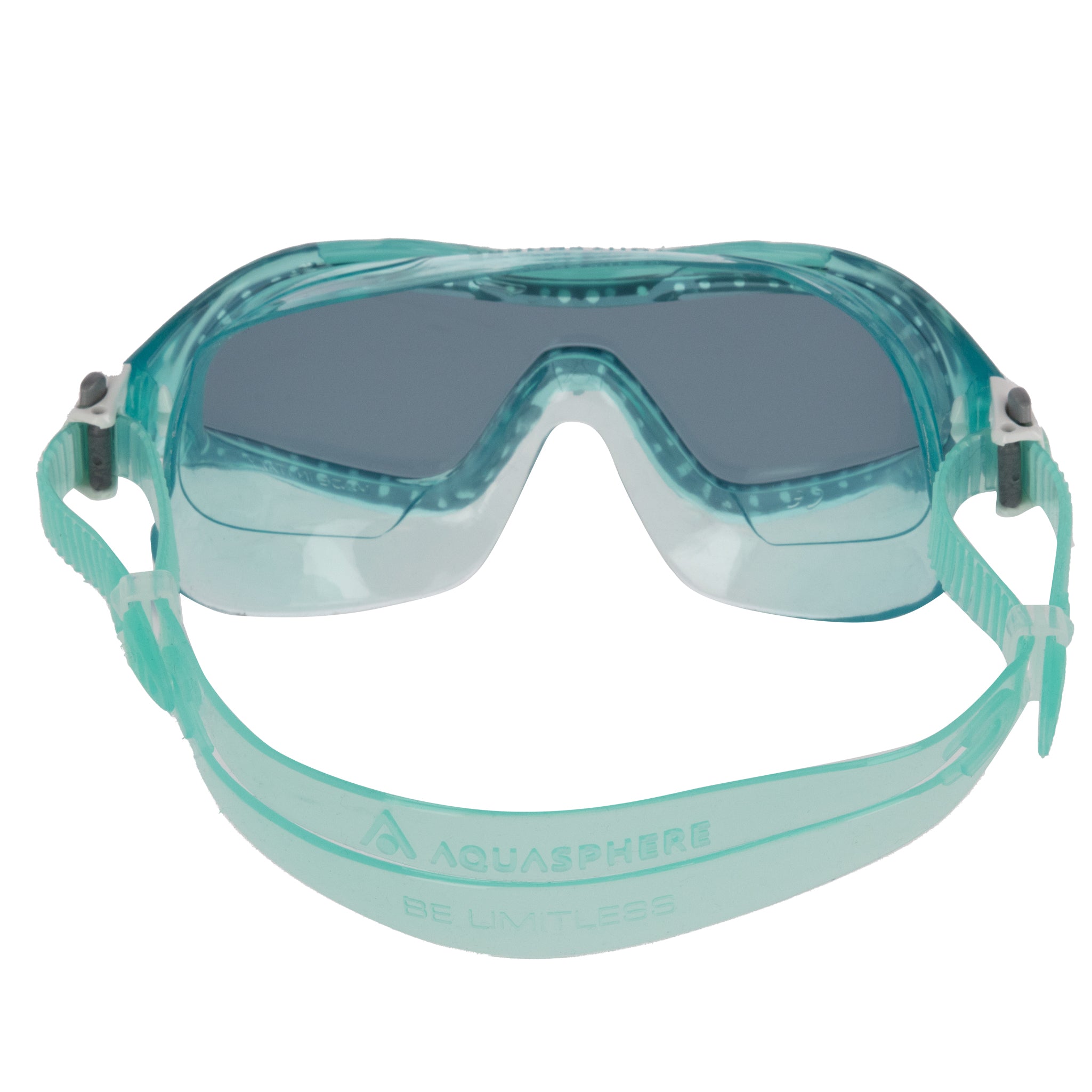 Aquasphere Vista XP Swimming Goggles Mask Smoke Tinted Lenses | Back