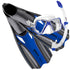 Mares Wide Vision & Manta Fins Snorkelling Set