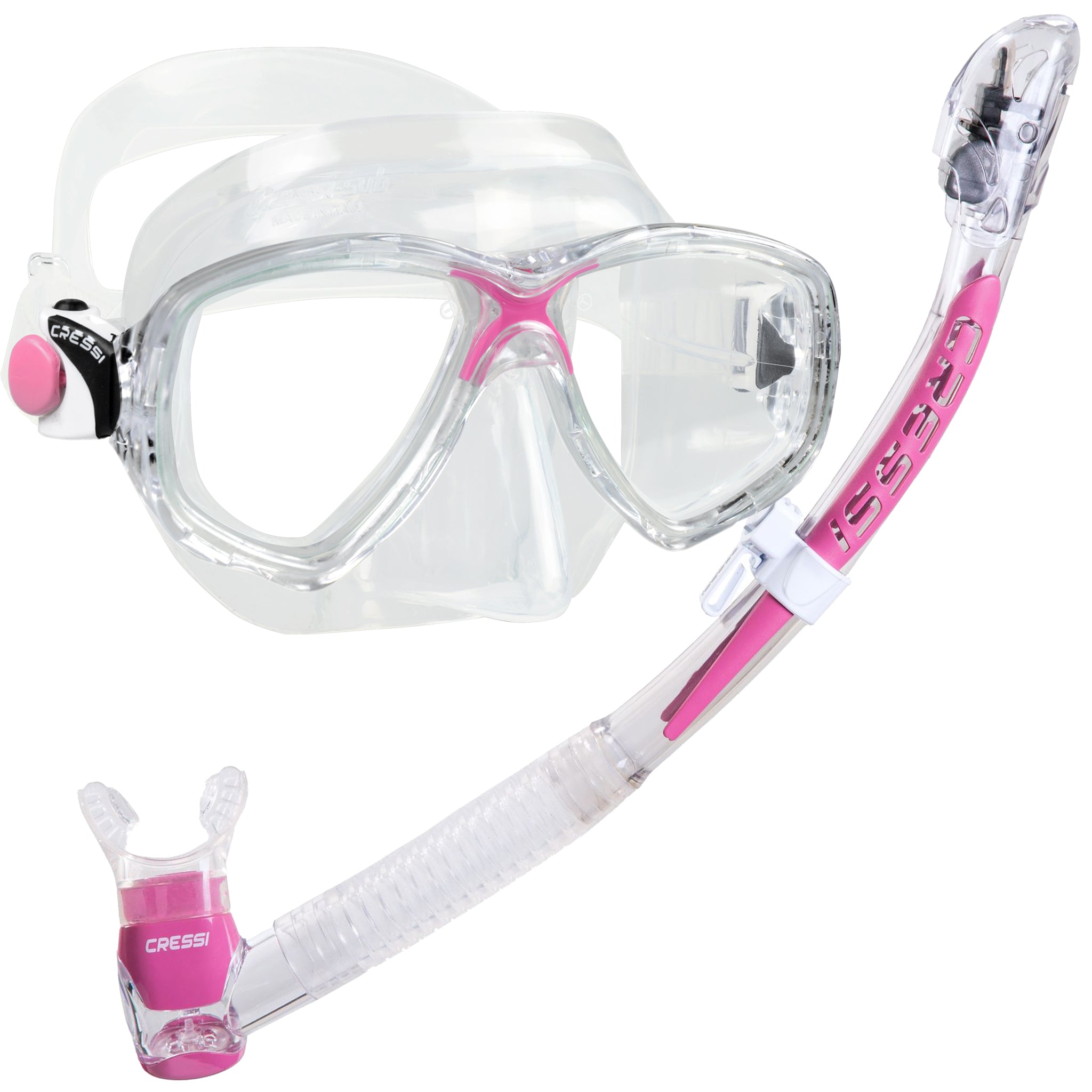 Cressi Marea Mask & Itaca Ultra Dry Snorkelling Set