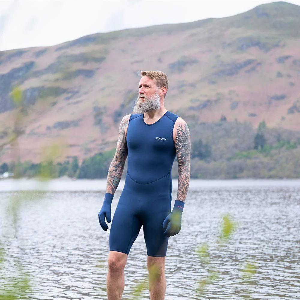 Zone3 Men's Yulex® Blue Kneeskin