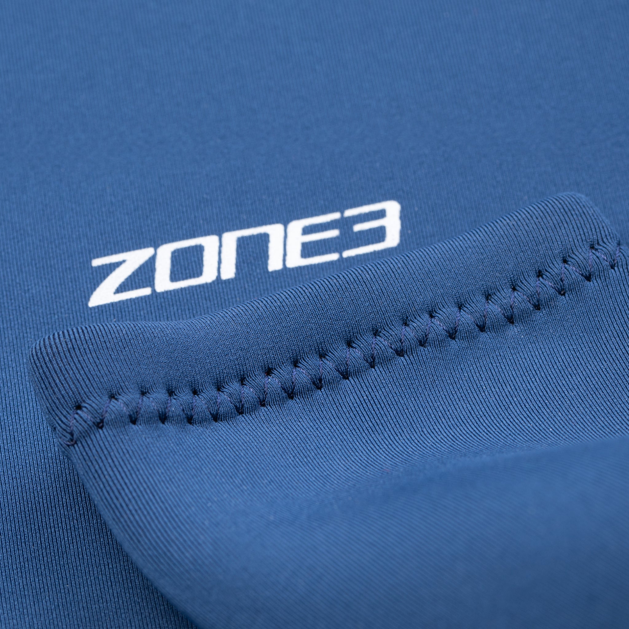 Zone3 Yulex® Swimwear | Rolled hem & cuff zig zag stitch detail