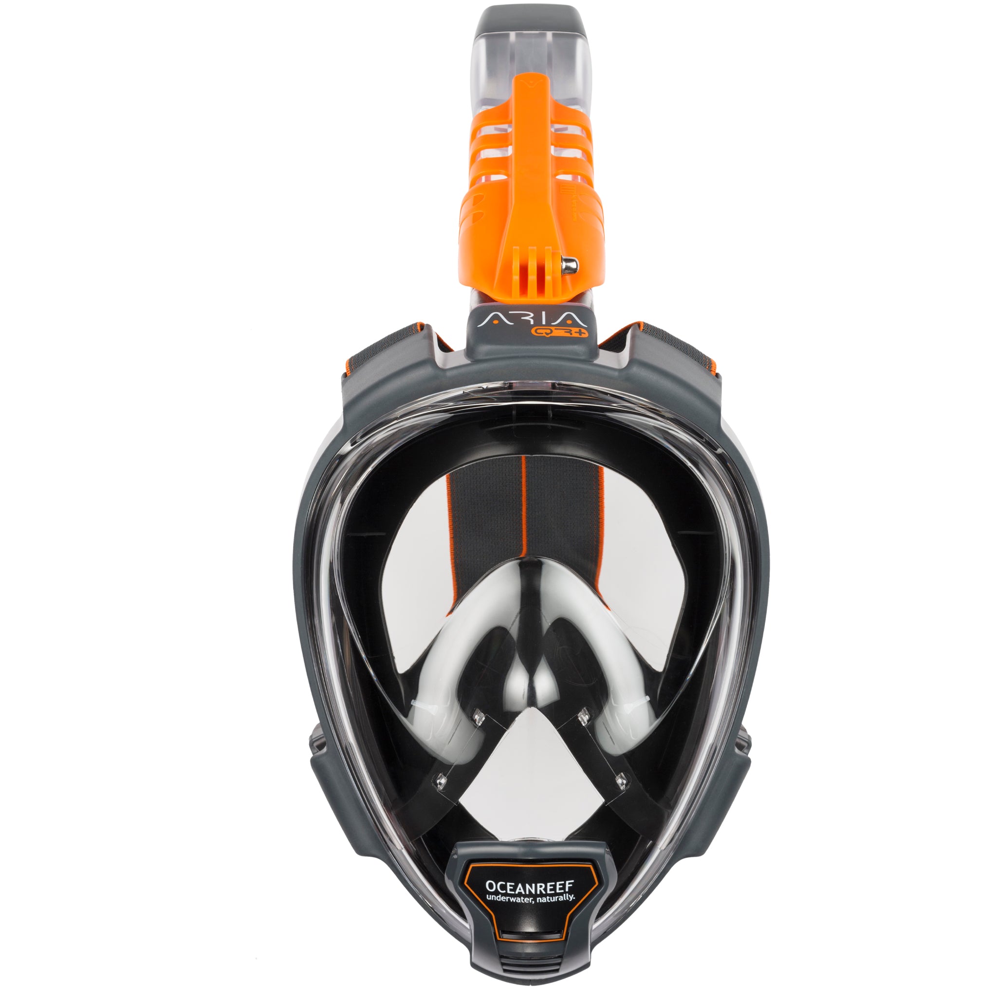 Ocean Reef ARIA QR Plus Full Face Snorkelling Mask | Black