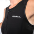 Gul Response 3/2mm Women's ShortJane - Chest zip Panel Detail