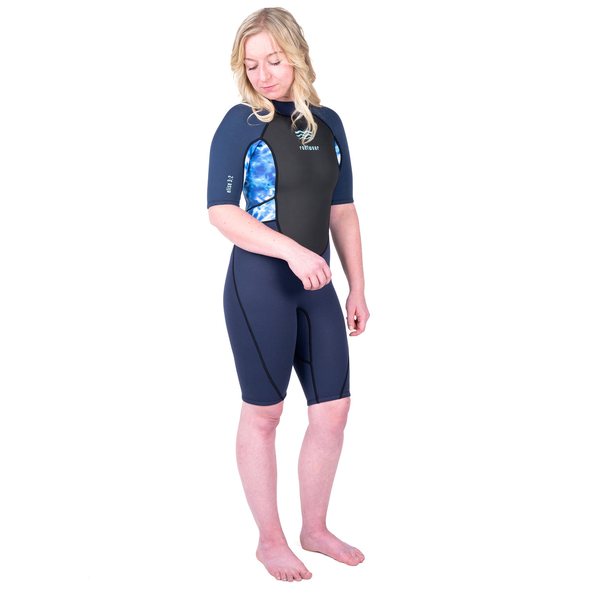 Reefwear Elise 3/2mm Women's Shortie Wetsuit | Side panel