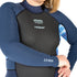 Reefwear Elise 3/2mm Women's Spring Wetsuit | Showing Mesh chest panel and Reefwear logo details