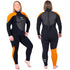 Reefwear SWM 3/2mm Blindstitched Women's Swim Wetsuit | Front & Back view
