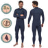 Fourth Element Surface Men's Yulex 4/3mm Chest Zip Wetsuit