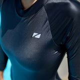 Zone3 Women's OWS TI+ Long Sleeve Thermal High Neck Costume | Neck Detail