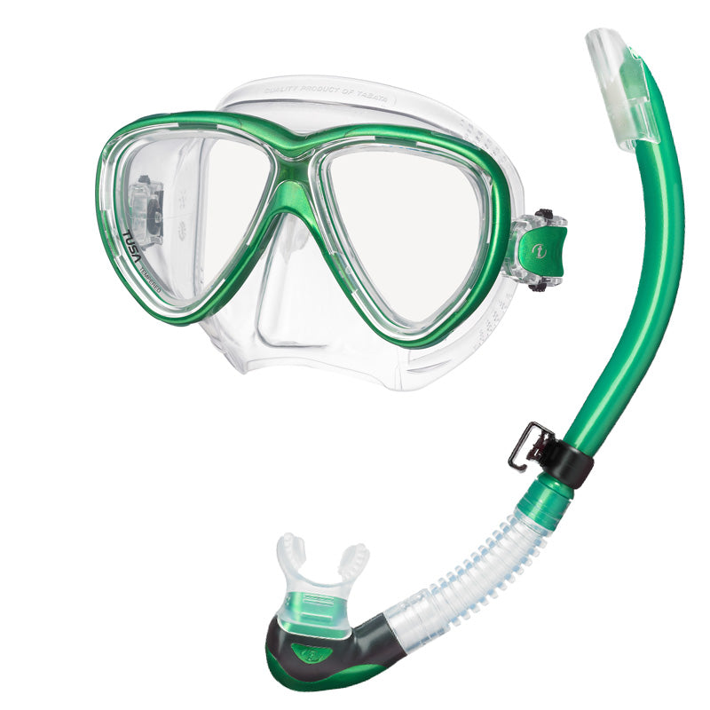 Tusa Freedom One Mask & Platina II Set | Energy Green