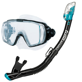 TUSA Visio Tri-Ex Mask + TUSA Sport Hyperdry Elite Dry Snorkel