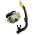 Tusa Mini-Kleio Mask & Dry Snorkel Set - Yellow &Black