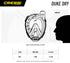 Cressi Duke Adult Full face mask | Dimensions graphic