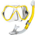Mares X Vision Mask & Ergo Dry Snorkel Set | Yellow