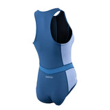 Zone3 Women's Yulex® Sleeveless Blue Swimsuit