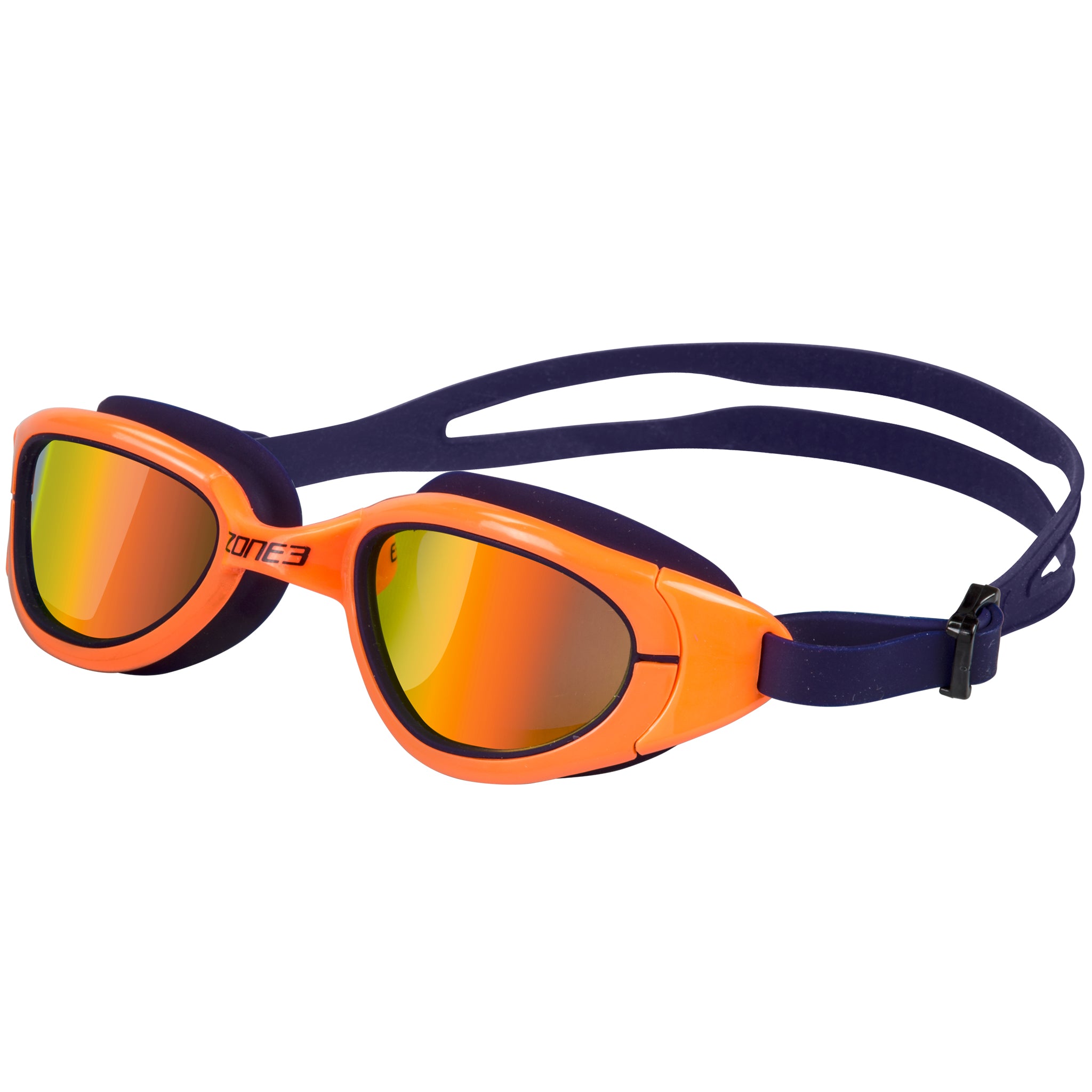 Zone3 Attack Polarised Swimming Goggles | Navy Orange