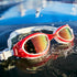 Zone3 Attack Polarised Swimming Goggles | Red White