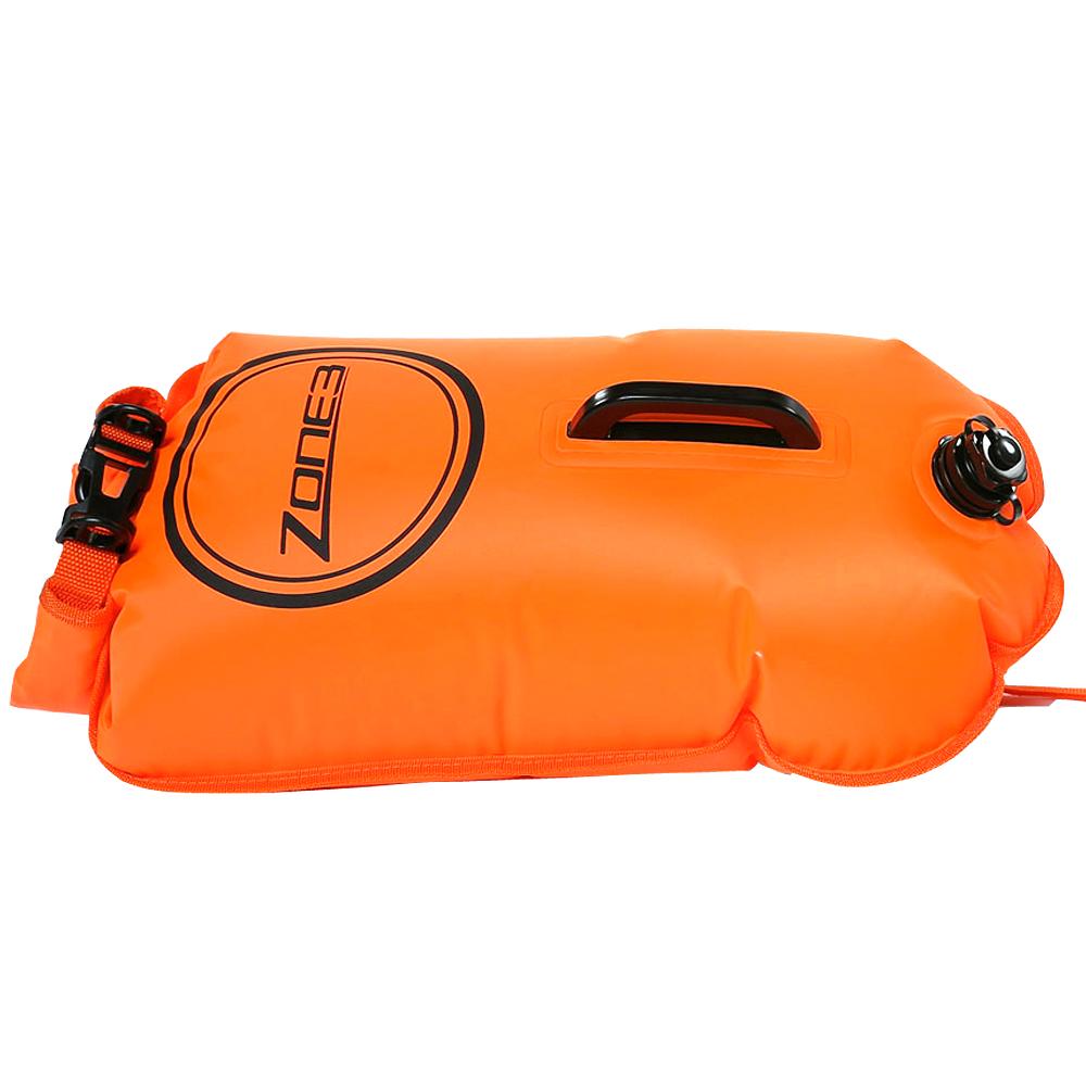 Zone3 Swim Safety Buoy Dry Bag 28L | Orange