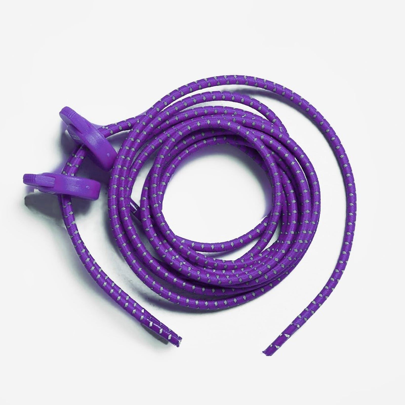 Zone3 Elastic Laces - Purple