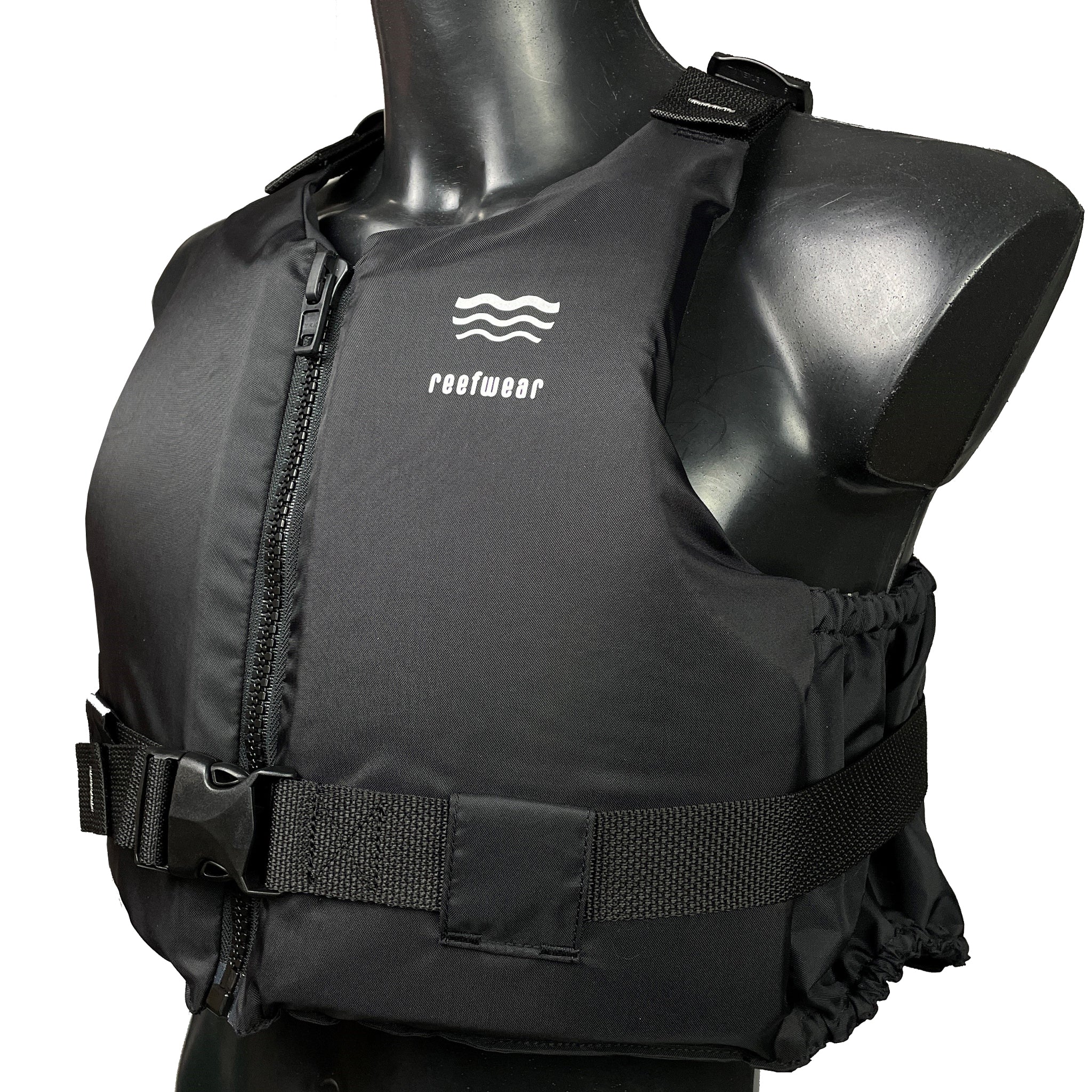 Reefwear Sport 50N Buoyancy Aid Black | Left Side