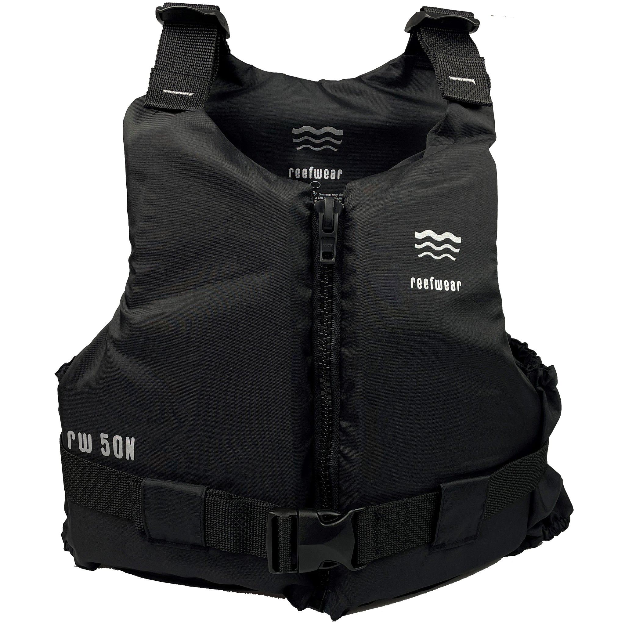 Reefwear Sport 50N Buoyancy Aid Black | Front