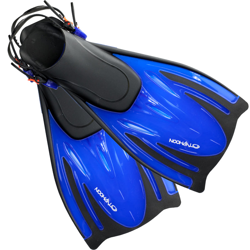 Typhoon T-Jet Junior Snorkelling Fins - Blue