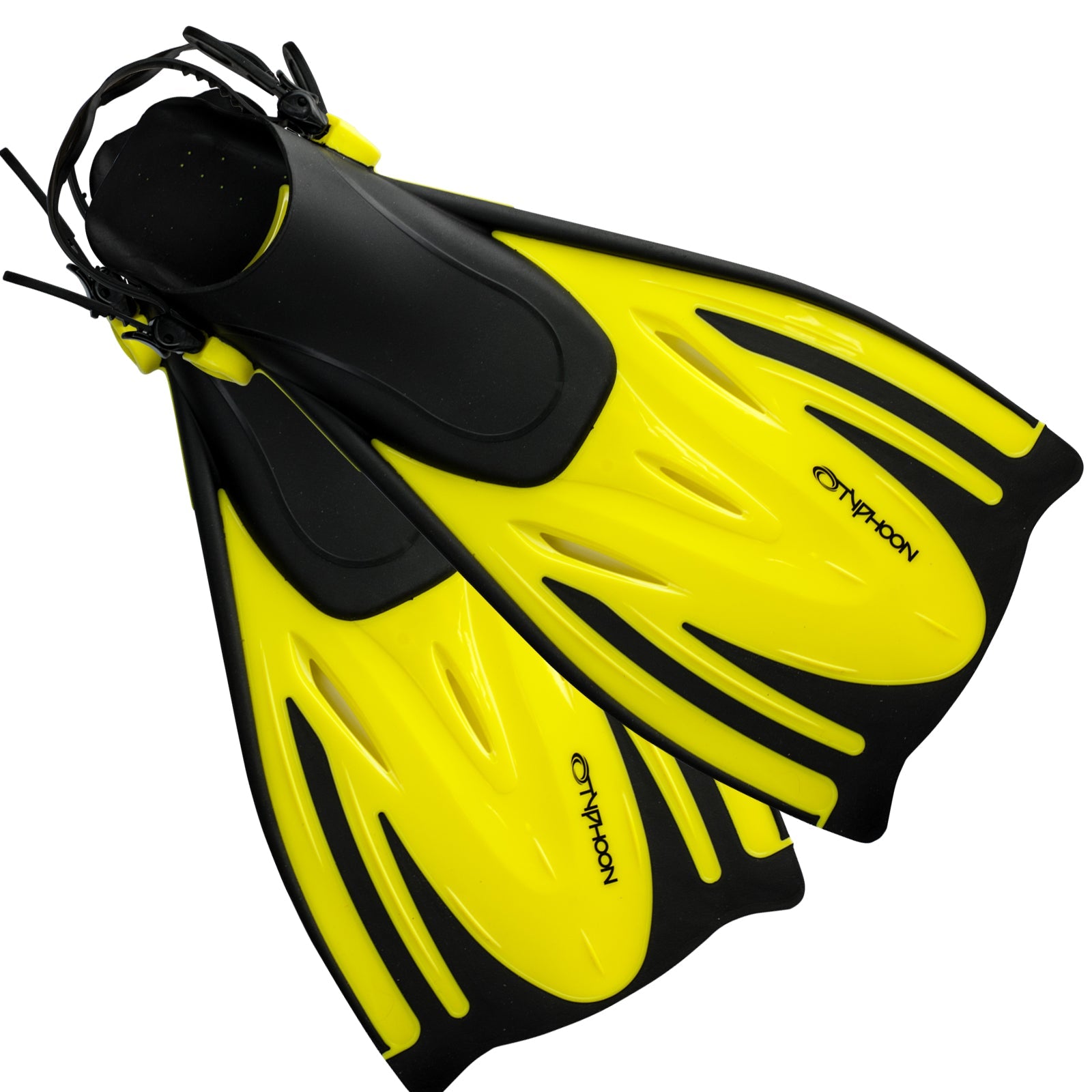 Typhoon T-Jet Snorkelling Fins | Yellow