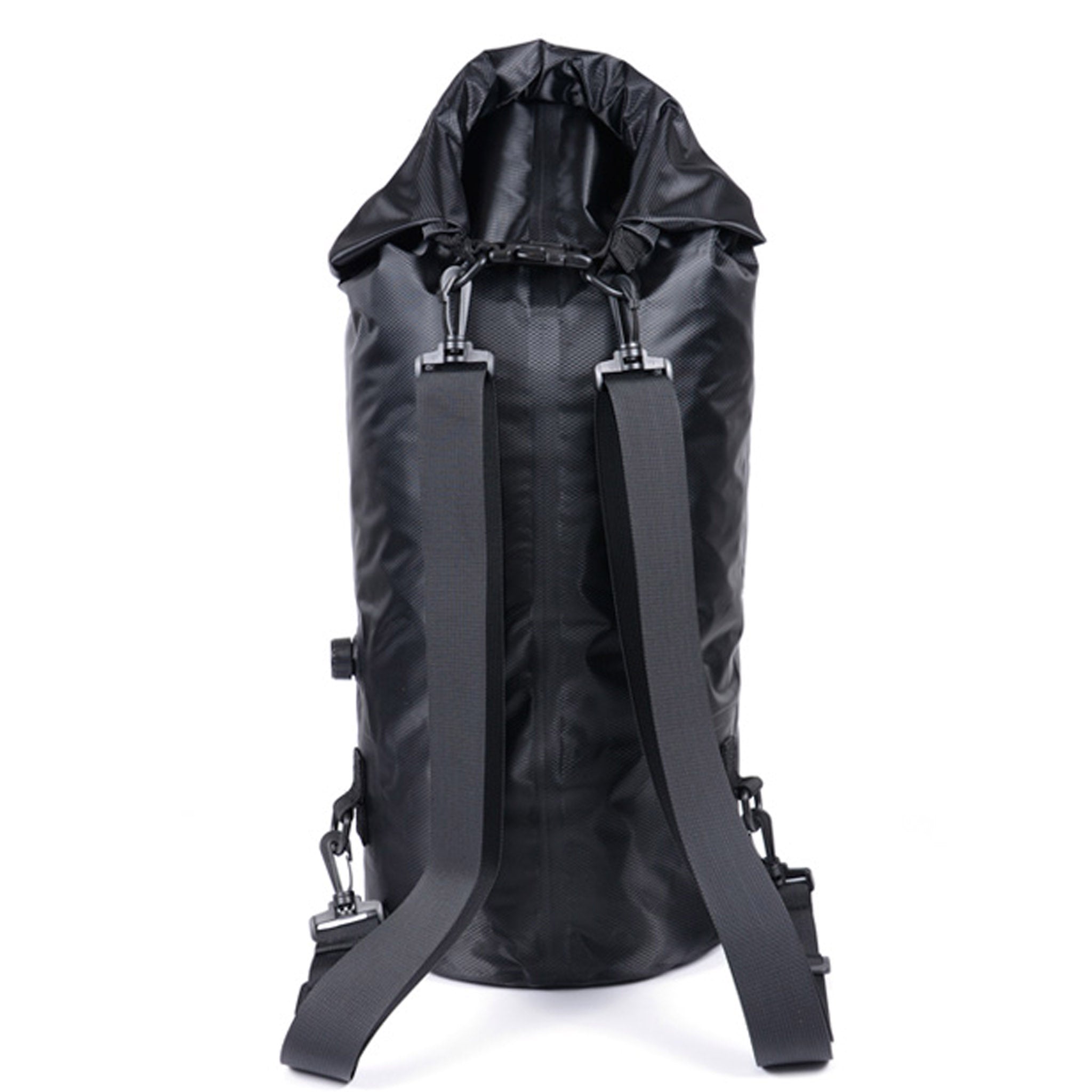 Charlie McLeod 40L Black Dry Bag | Back