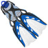Mares X-Stream Scuba Diving Fins with Bungee Strap | Blue