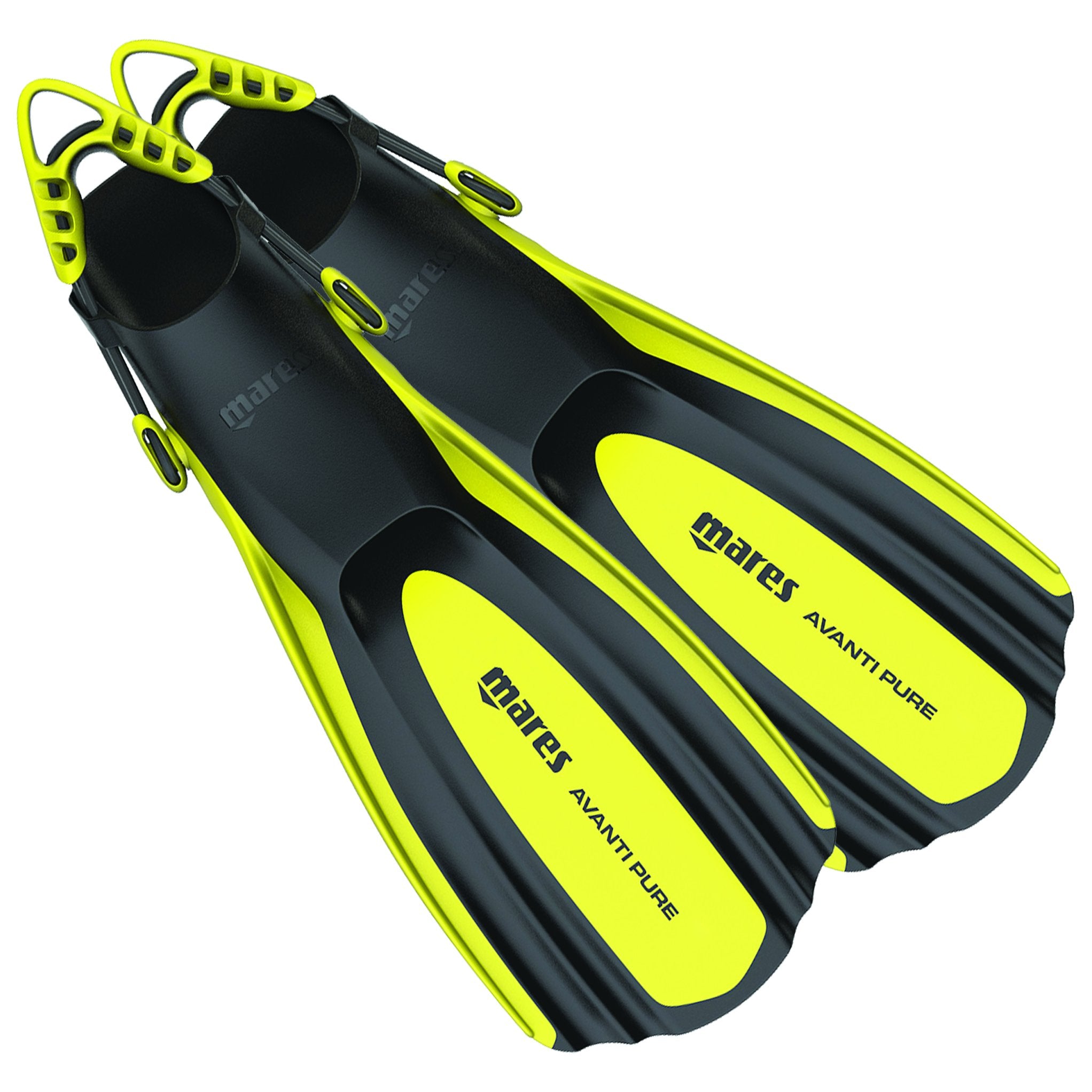 Mares Avanti Pure Fins for Diving & Snorkeling | Yellow