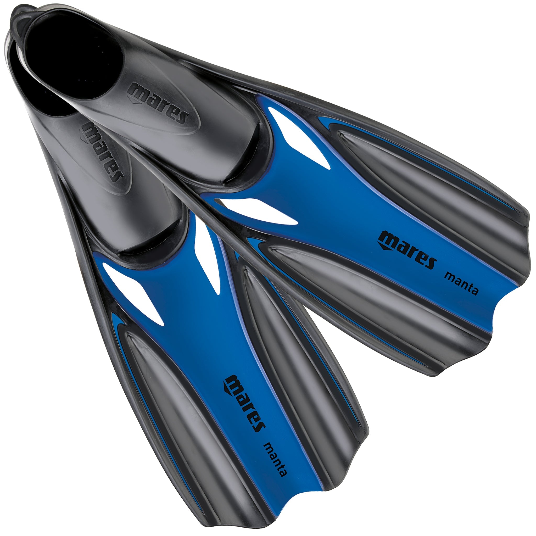 Mares Manta Full Foot Fins | Blue