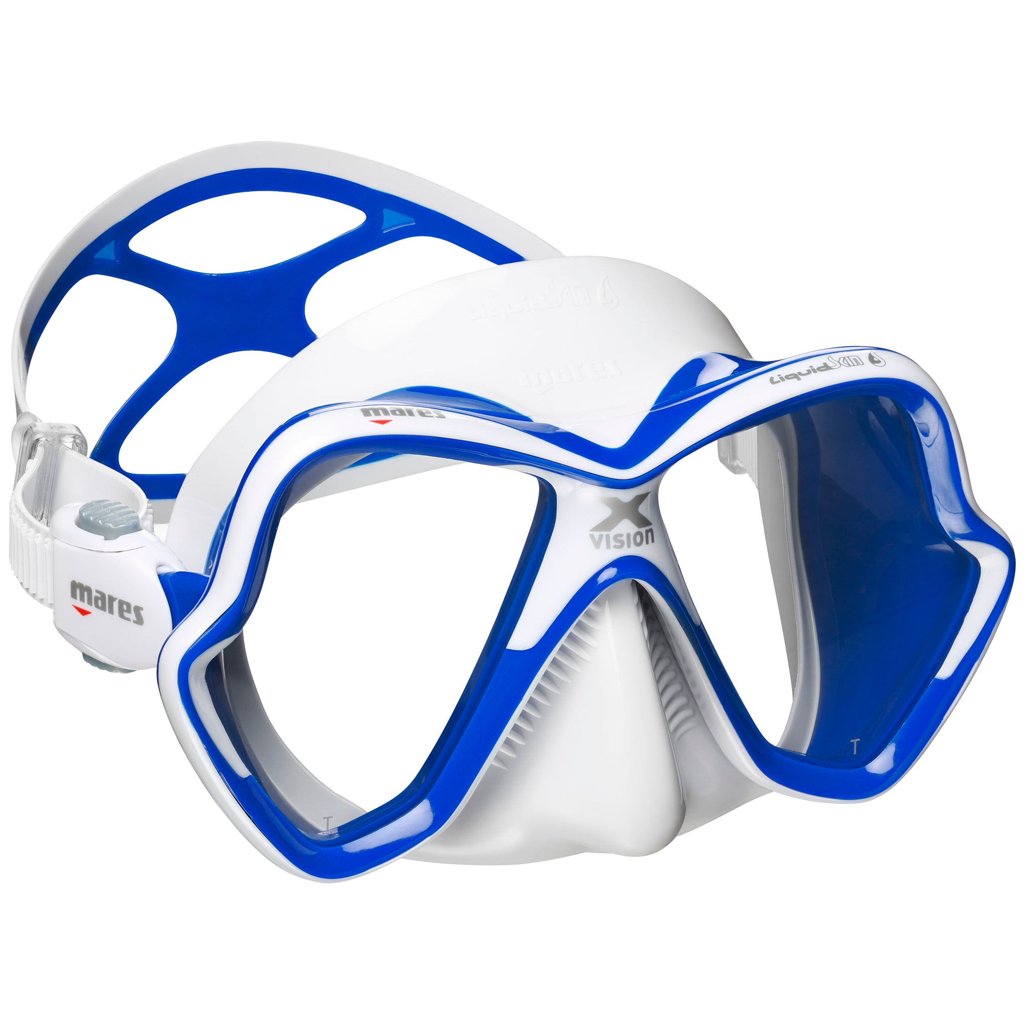 Mares X-Vision Ultra LiquidSkin Mask | Blue/White