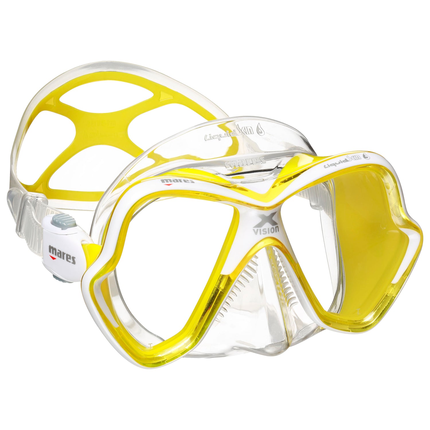 Mares X-Vision Ultra LiquidSkin Mask | Yellow/Clear