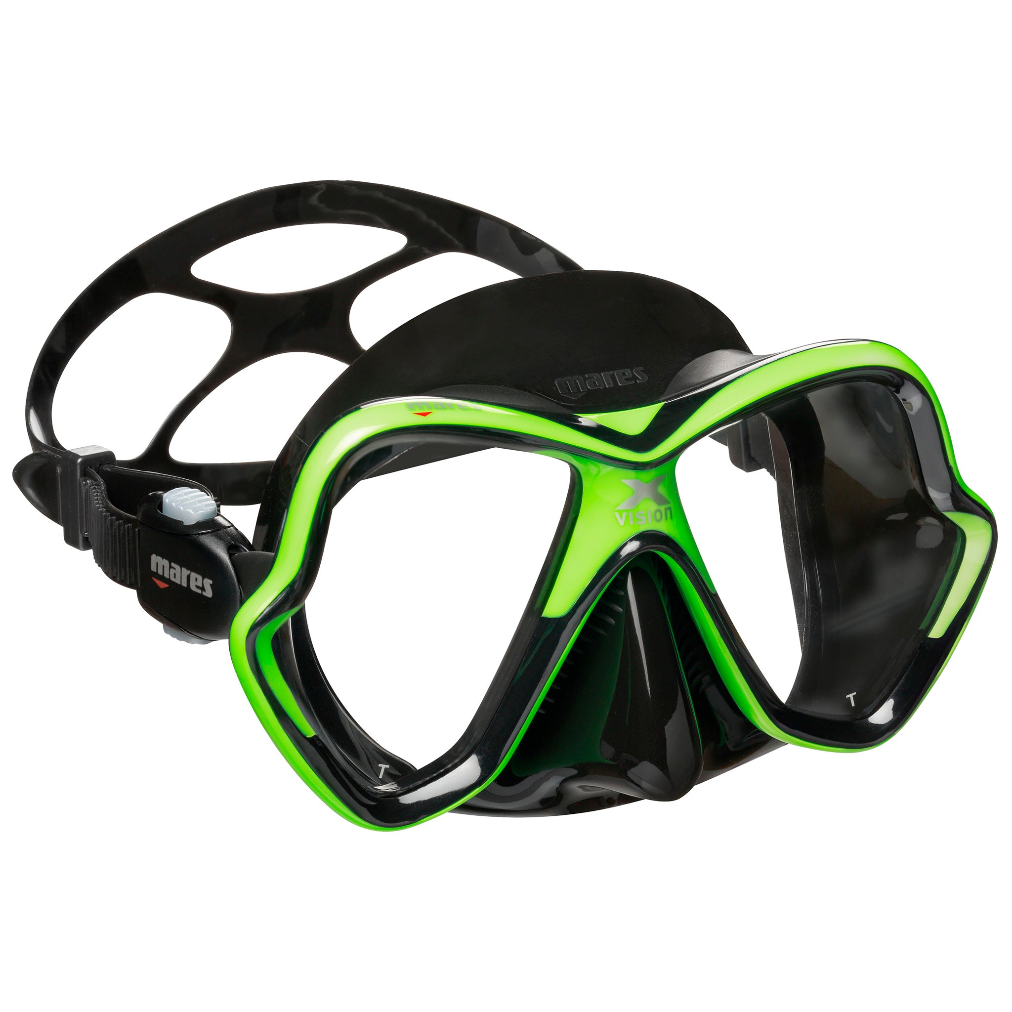 Mares X Vision Mask | Black/Lime