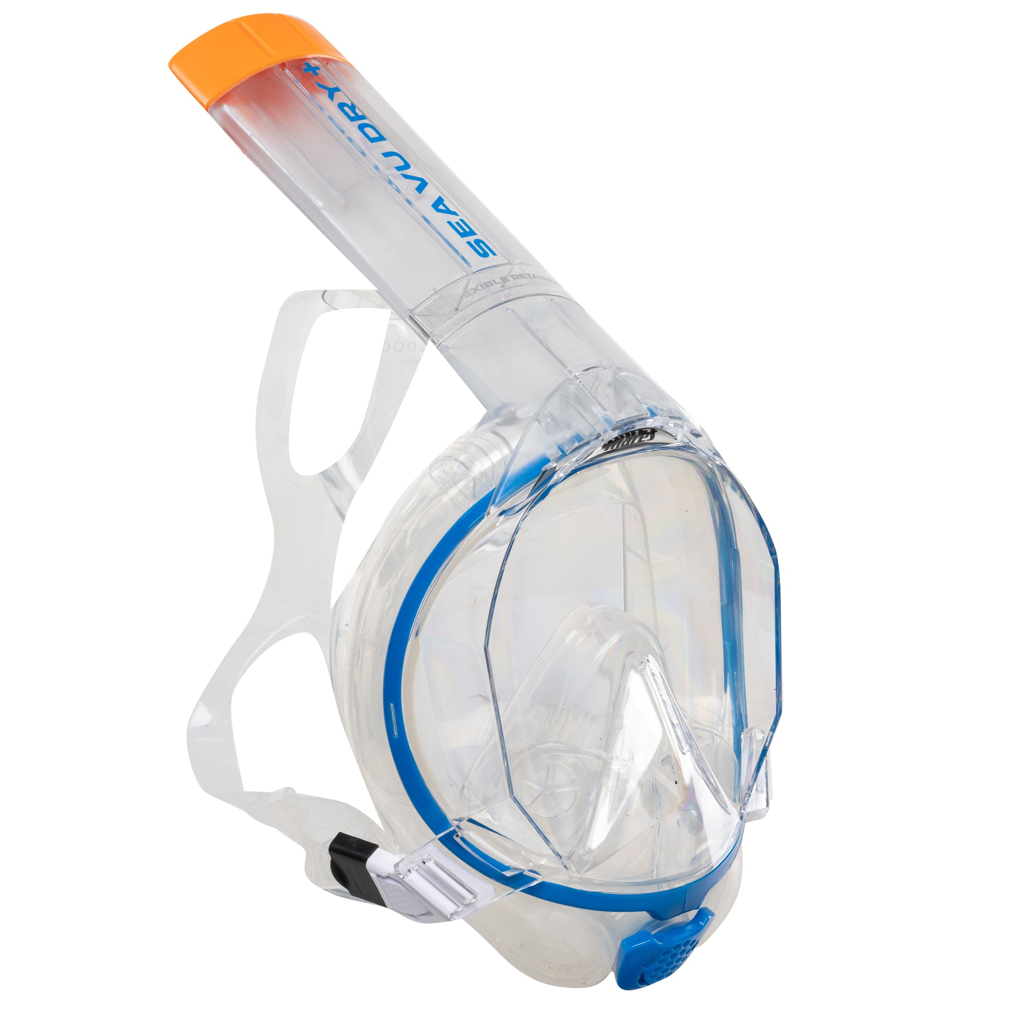 Mares Sea Vu Dry+ Full Face Snorkelling Mask | Blue Clear