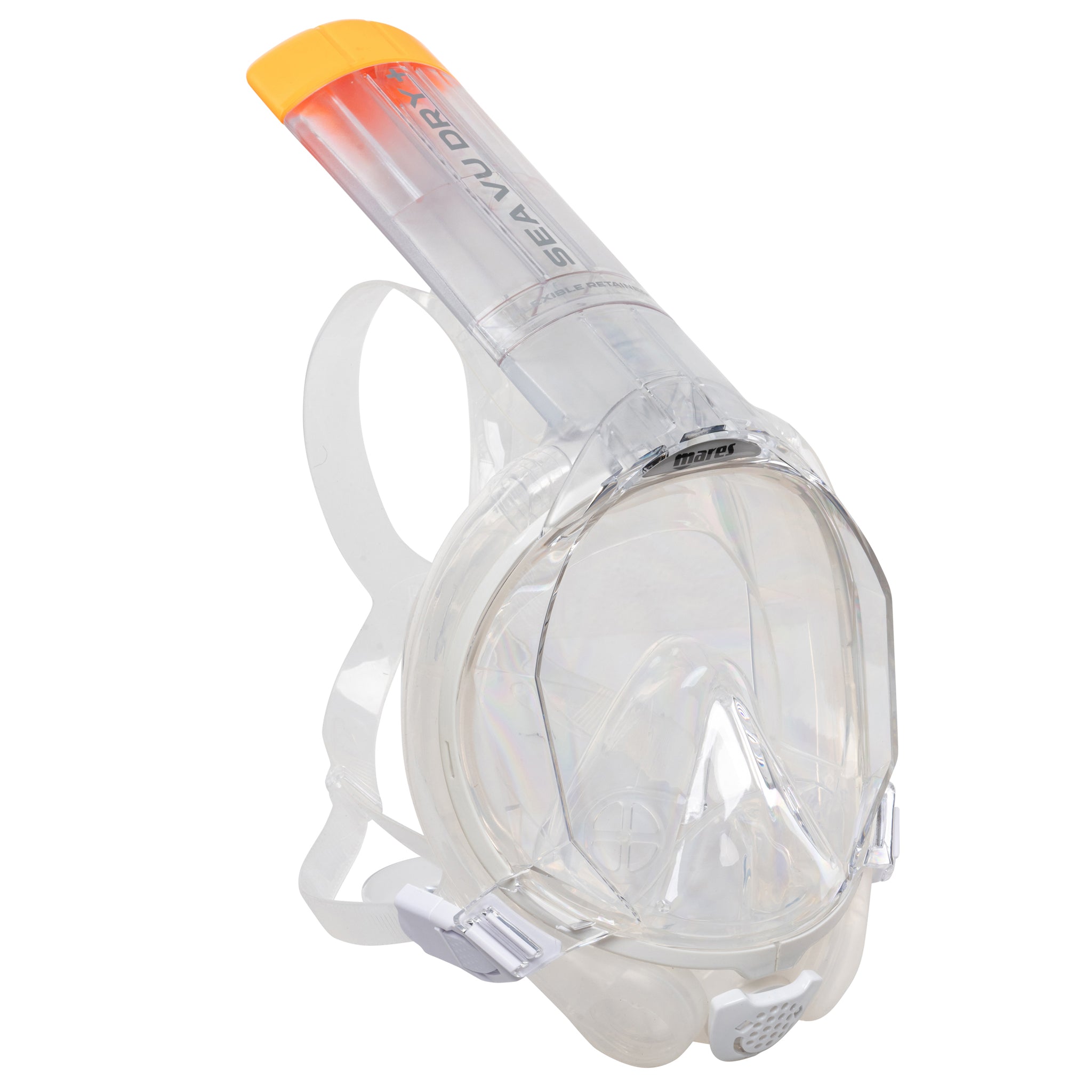 Mares Sea Vu Dry+ Full Face Snorkelling Mask | Clear/Clear