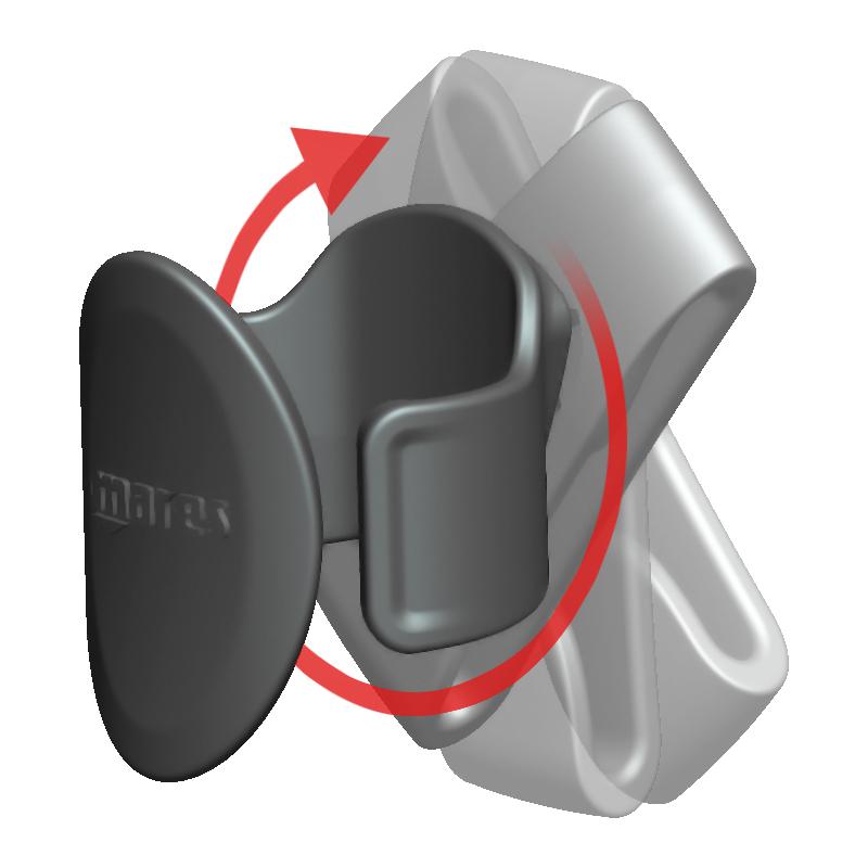 Mares Ergo Splash Flex Snorkel | Clip