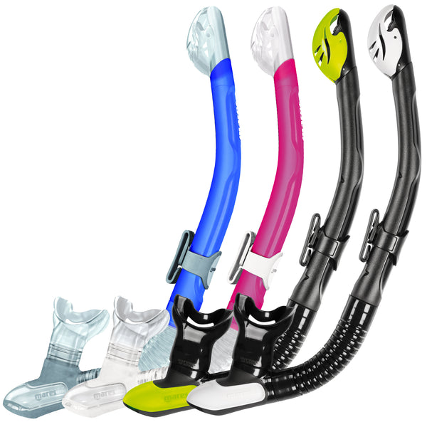 Mares Ergo Torr Snorkel U2013 Svart Vit, En Storlek