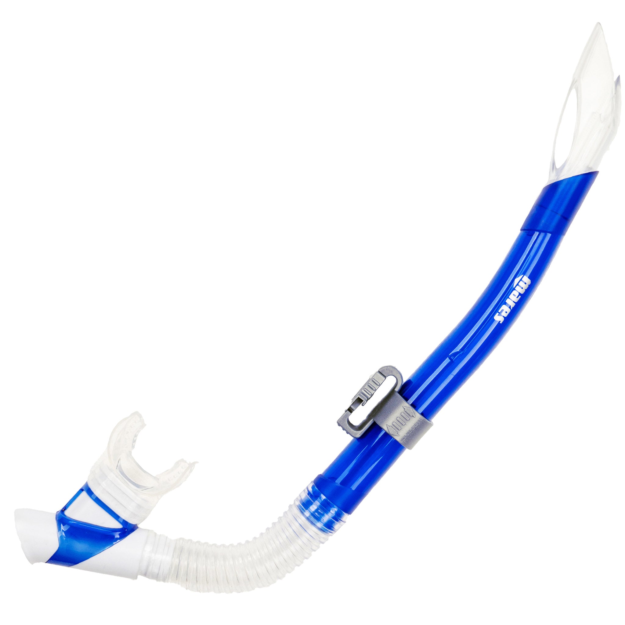 Mares Gator Splash Semi-Dry Snorkel for kids | Blue