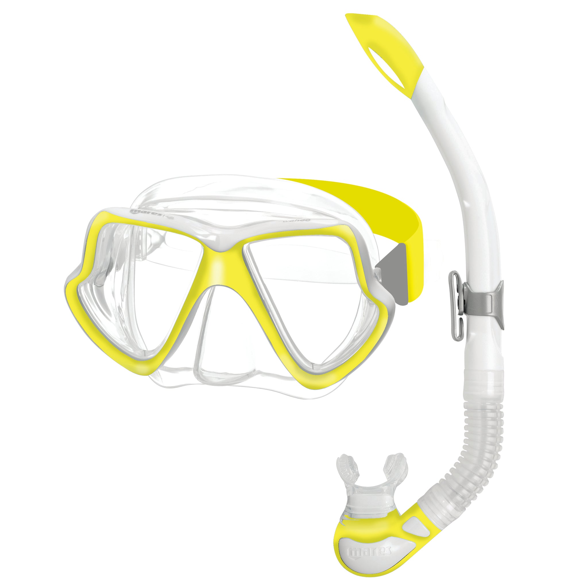 Mares Wahoo Mask & Snorkel Set Neon Yellow