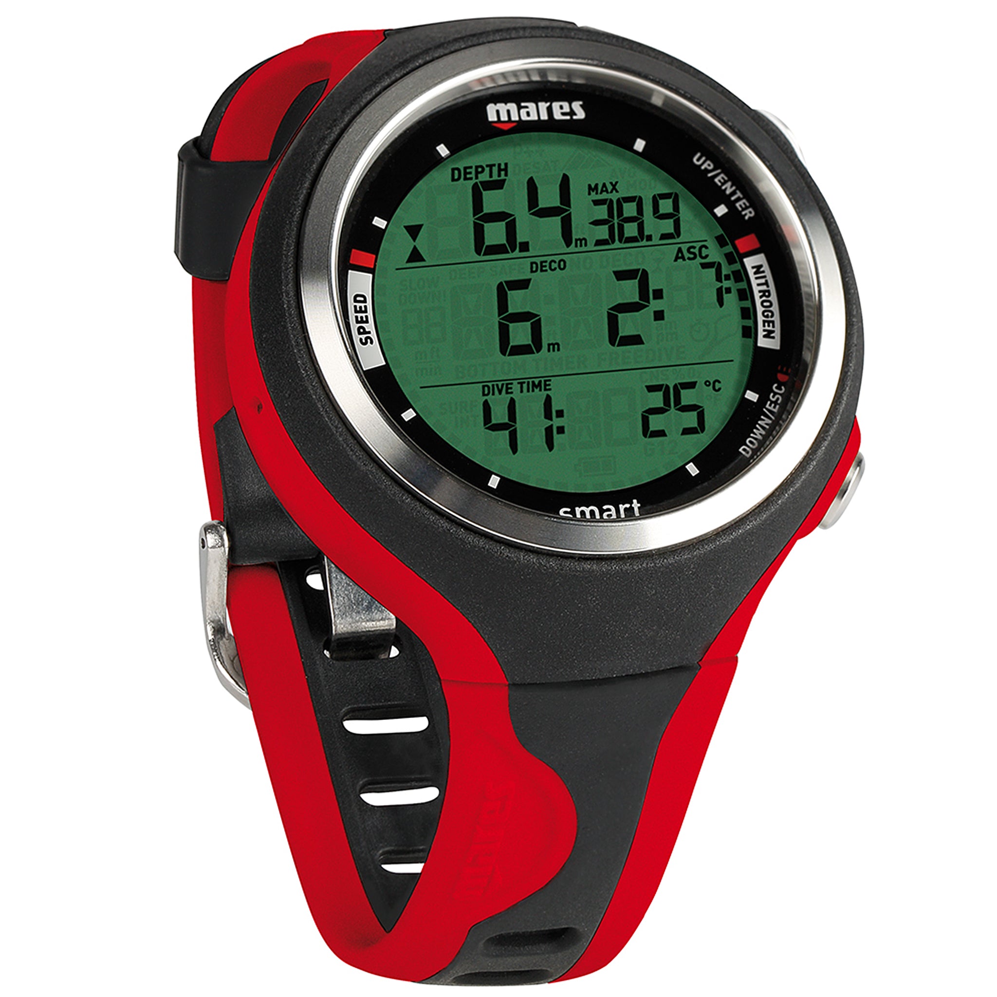 Mares Smart Dive Computer Red And Black, wrist computer
