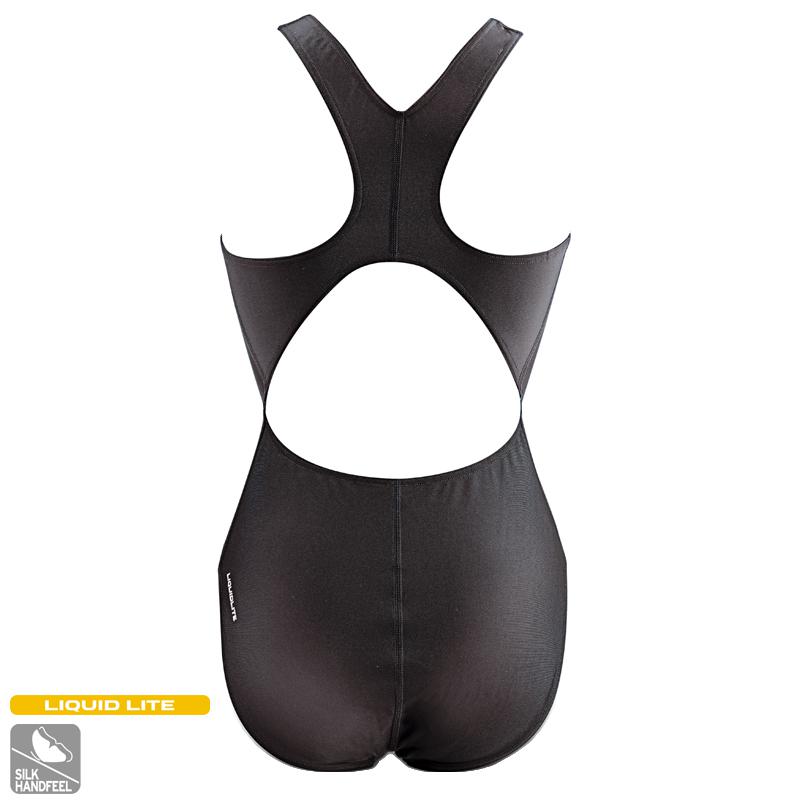 Head Techno Med-Leg Swimming Costume | Black Back