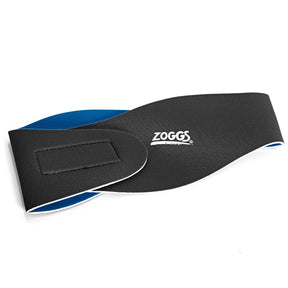 Zoggs Ear Band for Swimming | Large Black/Blue