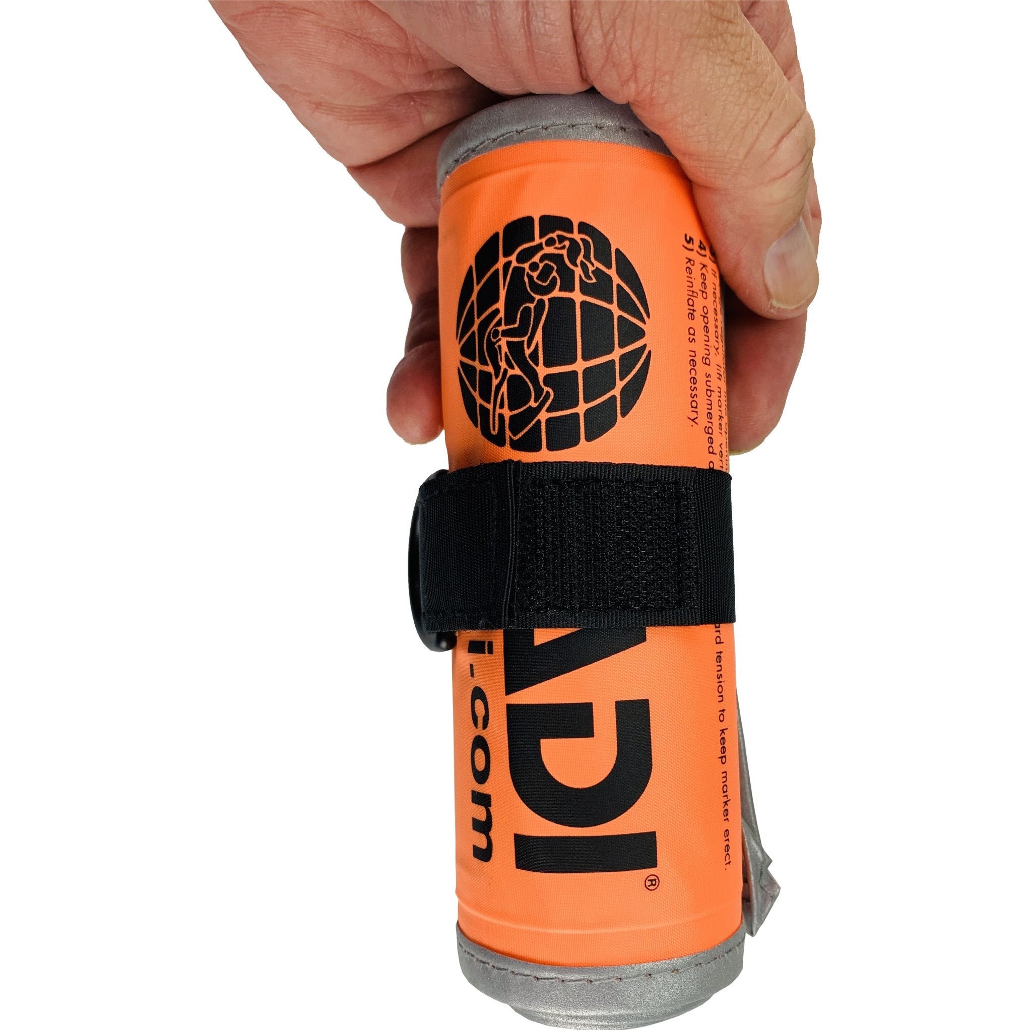 PADI Surface Signal Marker Buoy (SMB) for Divers | Rolled in hand